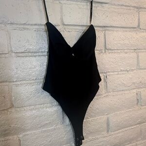 Forever 21 Classic Black Bodysuit